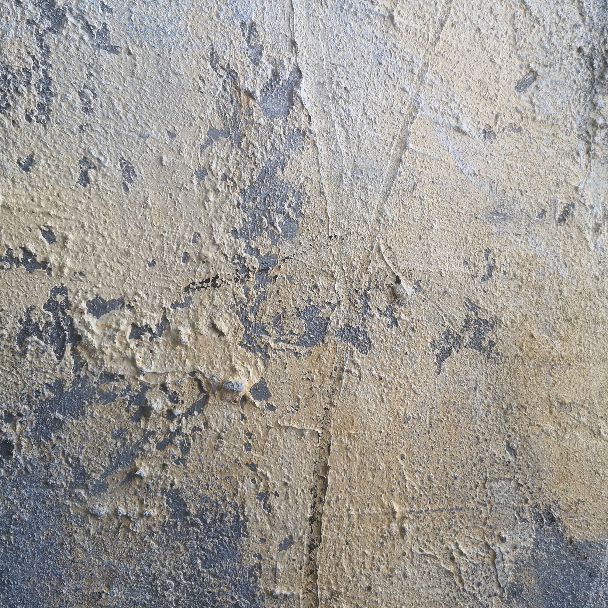 Yellow Grey Abstract Painting 40'' X 40'' IS11 - Neutralighting