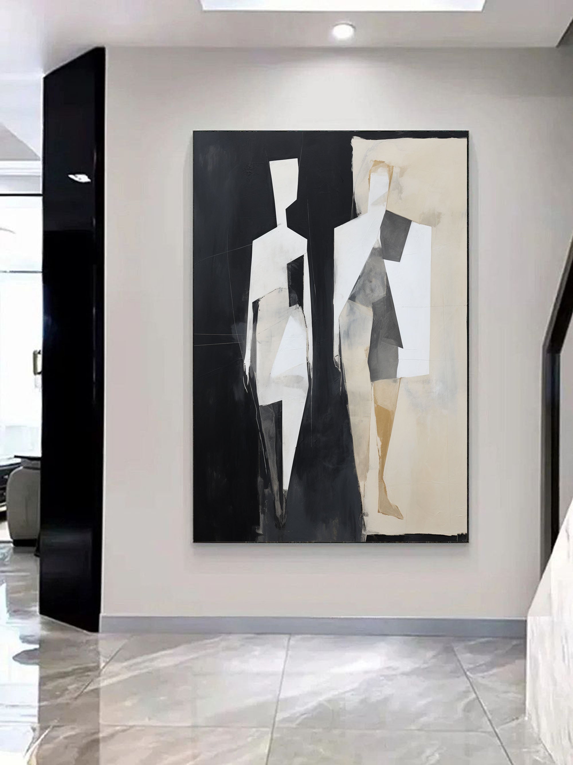 Contemporary Minimalist Art MA005 - Neutralighting
