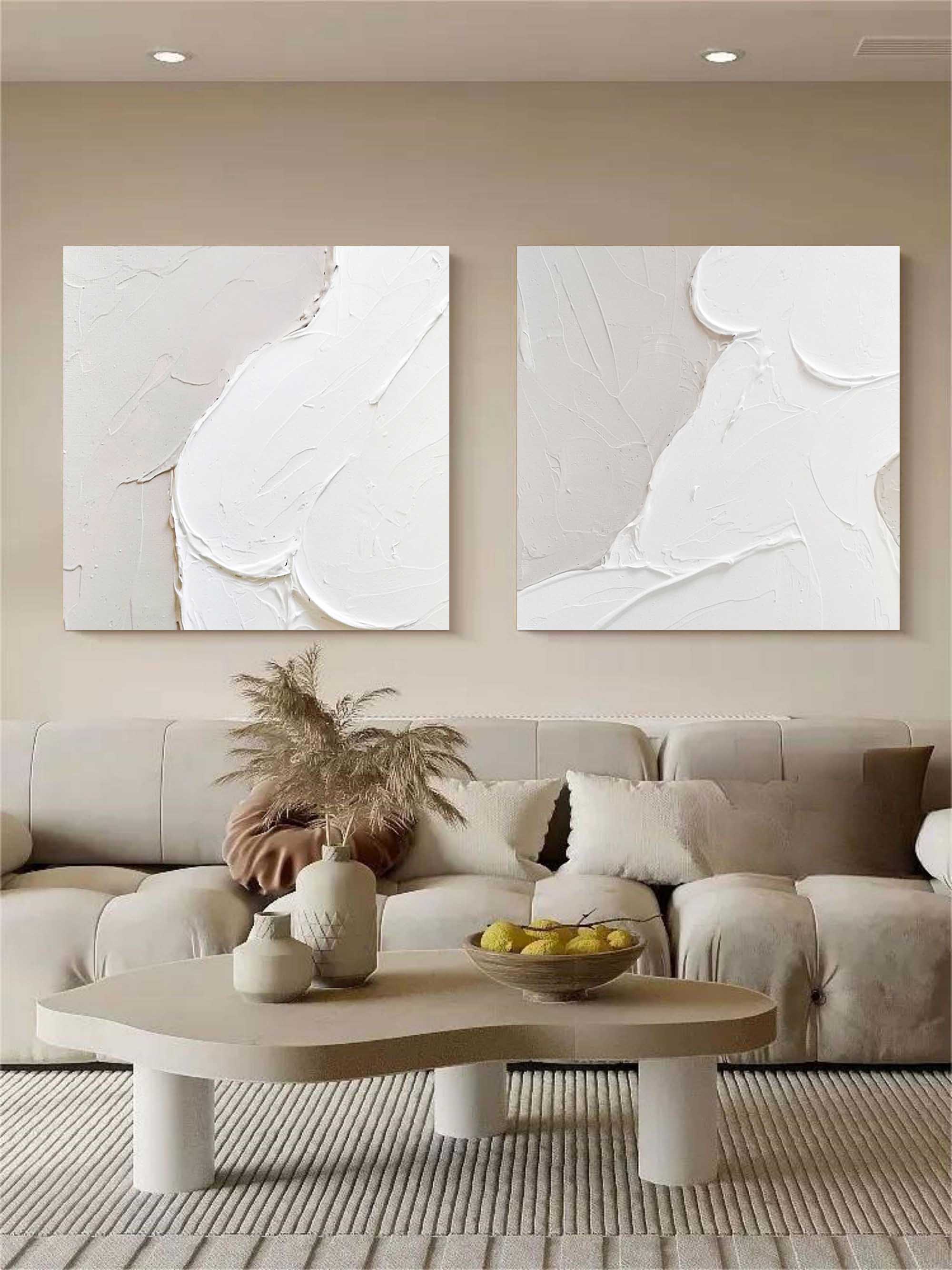 Wall Art Abstract Minimalist Relief
