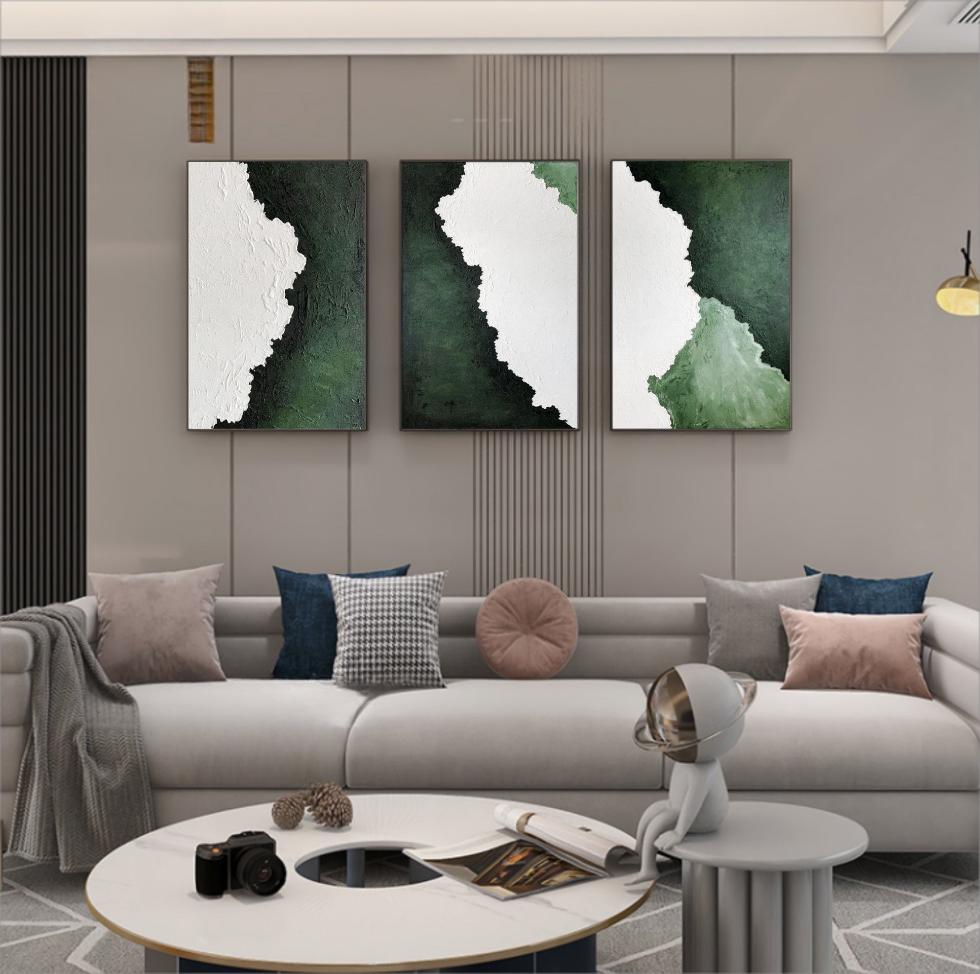 Abstract Painting Set of 3 SP074 - Neutralighting
