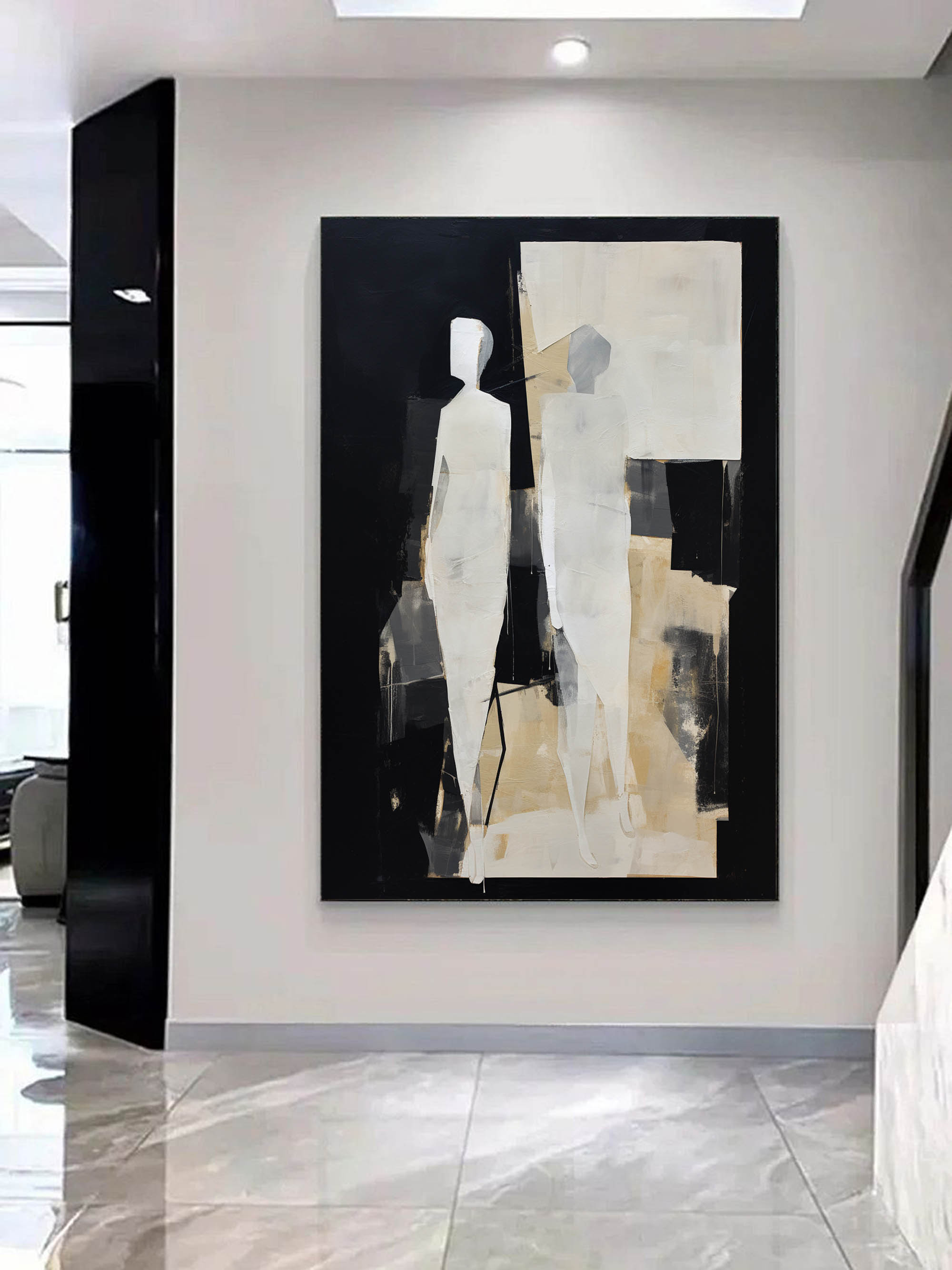 Contemporary Minimalist Art MA022 - Neutralighting