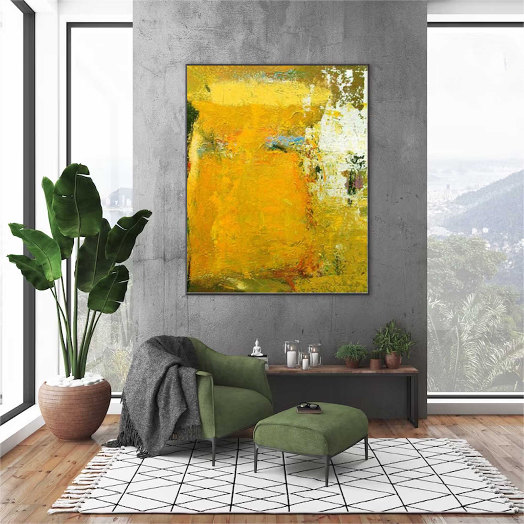 Abstract Canvas Art AB083 - Neutralighting