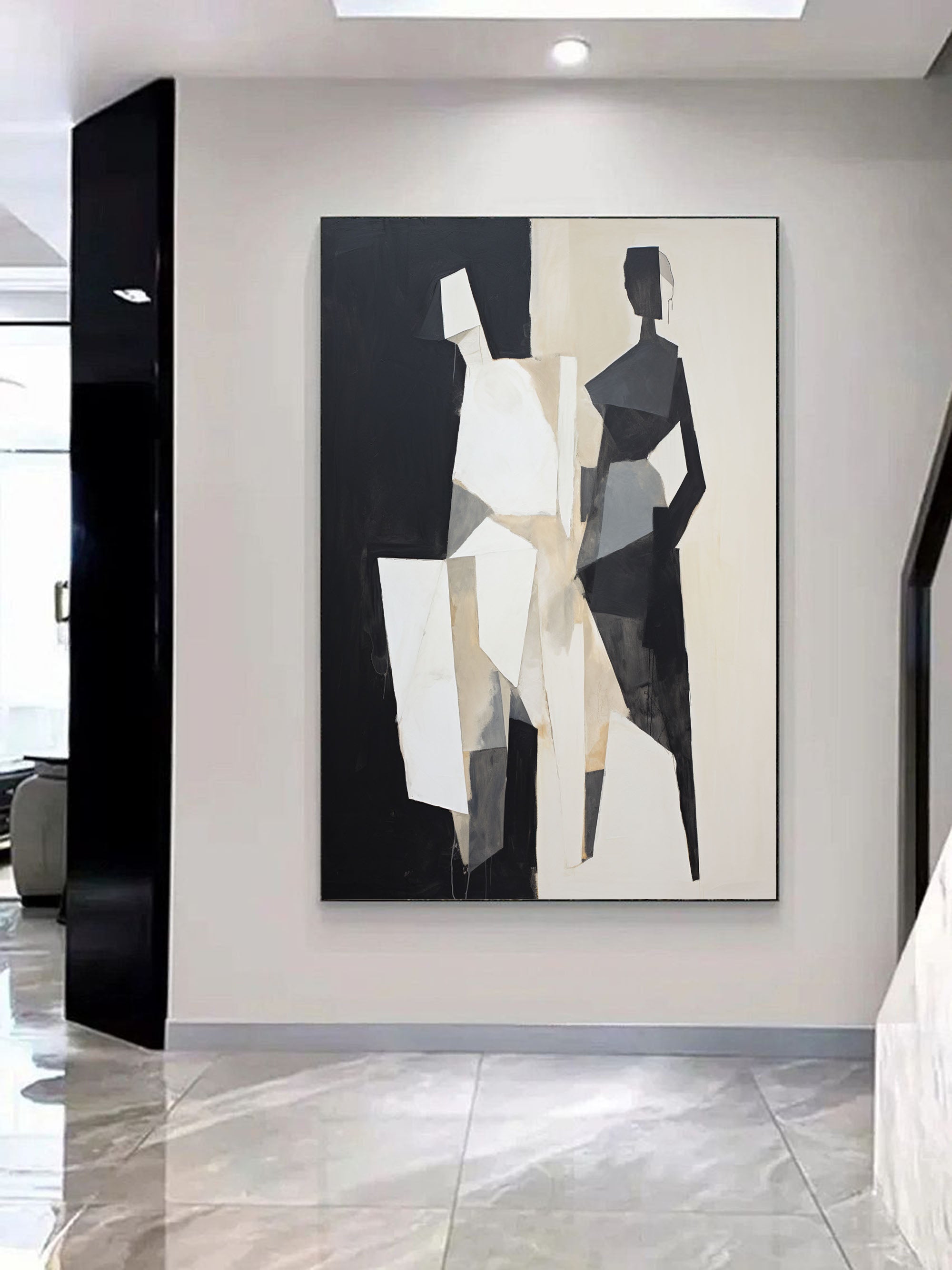 Contemporary Minimalist Art MA002 - Neutralighting