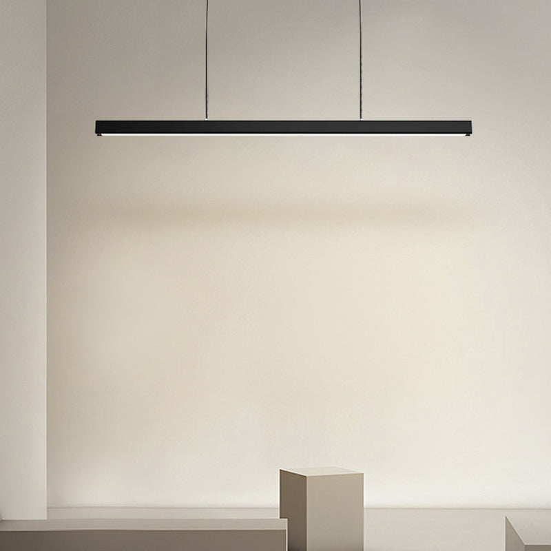 Orva Minimalist Classic Black & White Linear Pendant Light - Neutralighting