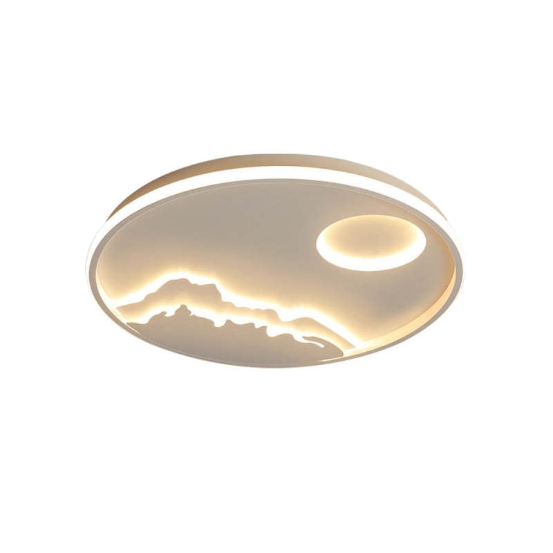 Arisha Mountain View Flush Mount Ceiling Light - Neutralighting