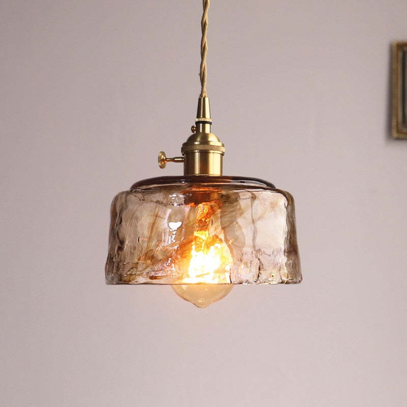 Zina Pendant Light Glass&Brass - Neutralighting