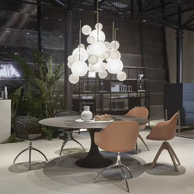 Valentina Modern Bubble Cluster Pendant Light Gold