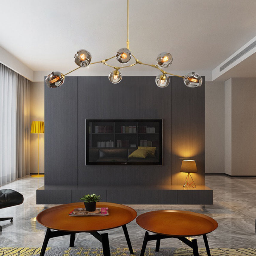 Kirae Nordic Modern Glass Pendant Light Clear Bubble - Neutralighting