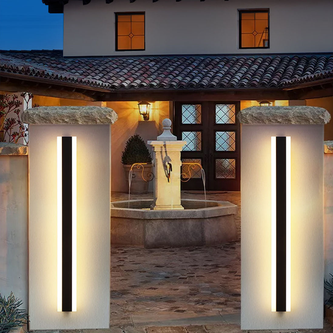 Nexa Outdoor Wall Lamp Symmetrical - Neutralighting