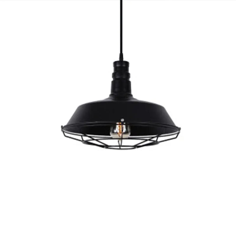 Epoch Rustic Black Industrial Pendant Light Shade, Outdoor/Indoor - Neutralighting