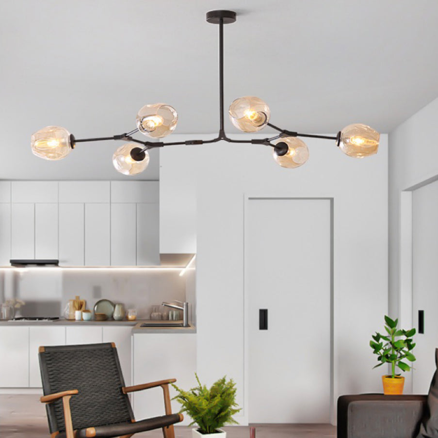 Kirae Nordic Modern Glass Pendant Light Clear Bubble - Neutralighting