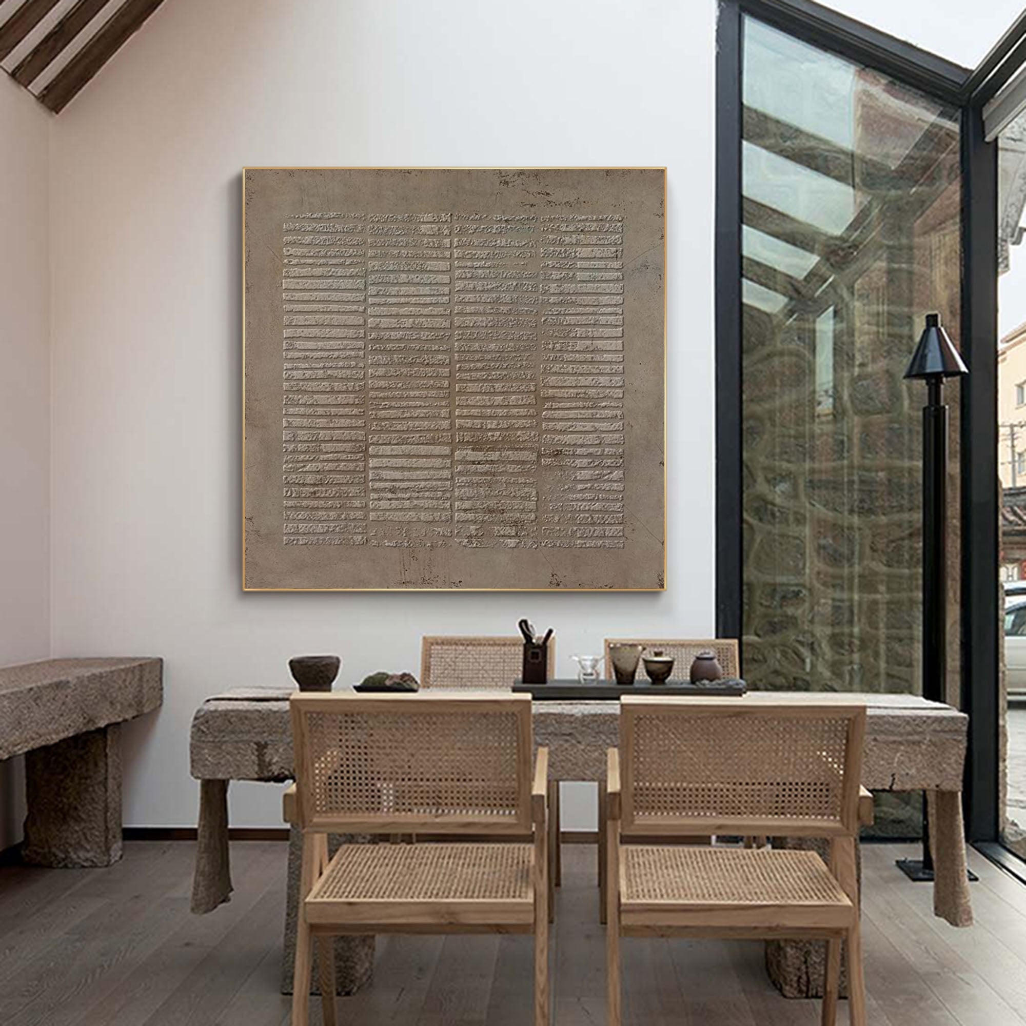 Wabi-Sabi Wall Art #TX012 - Neutralighting