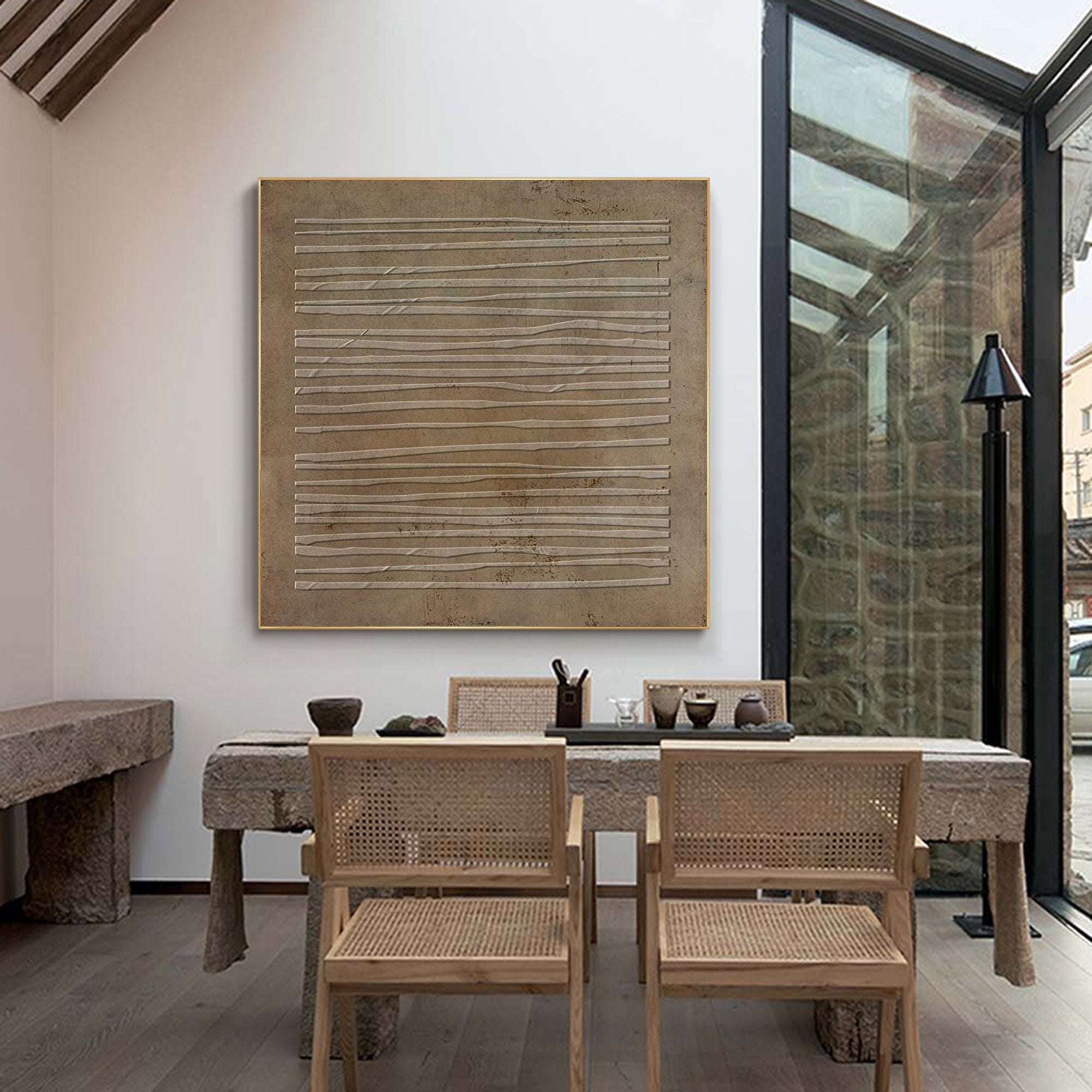 Wabi-Sabi Wall Art TX018 - Neutralighting