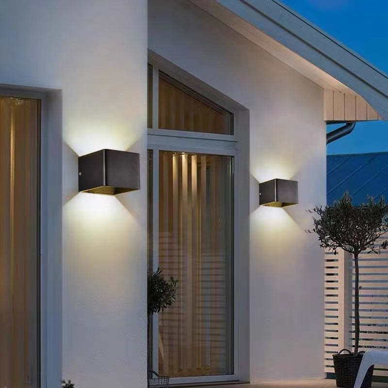 Nexu Modern Adjustable Square Outdoor Wall Lamp LED - Neutralighting