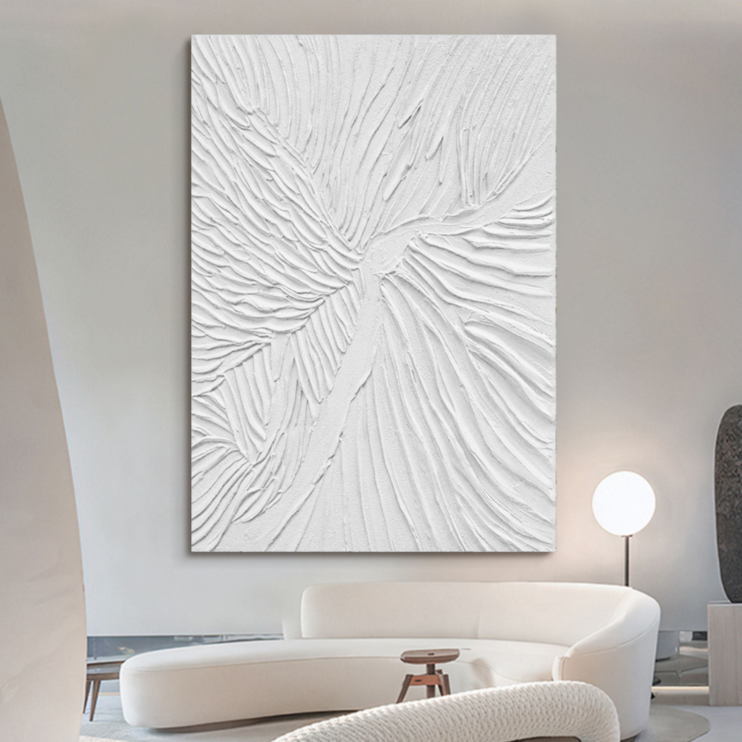 Plaster Art Texture Painting SG077 - Neutralighting
