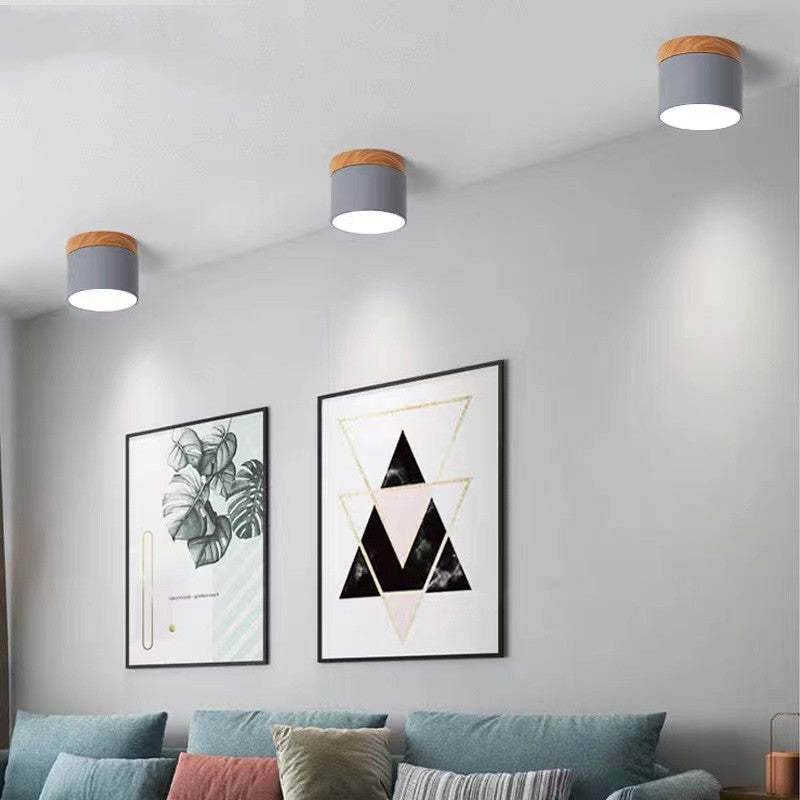 Jojo Cylindrical Flush Mount Ceiling Light - Neutralighting
