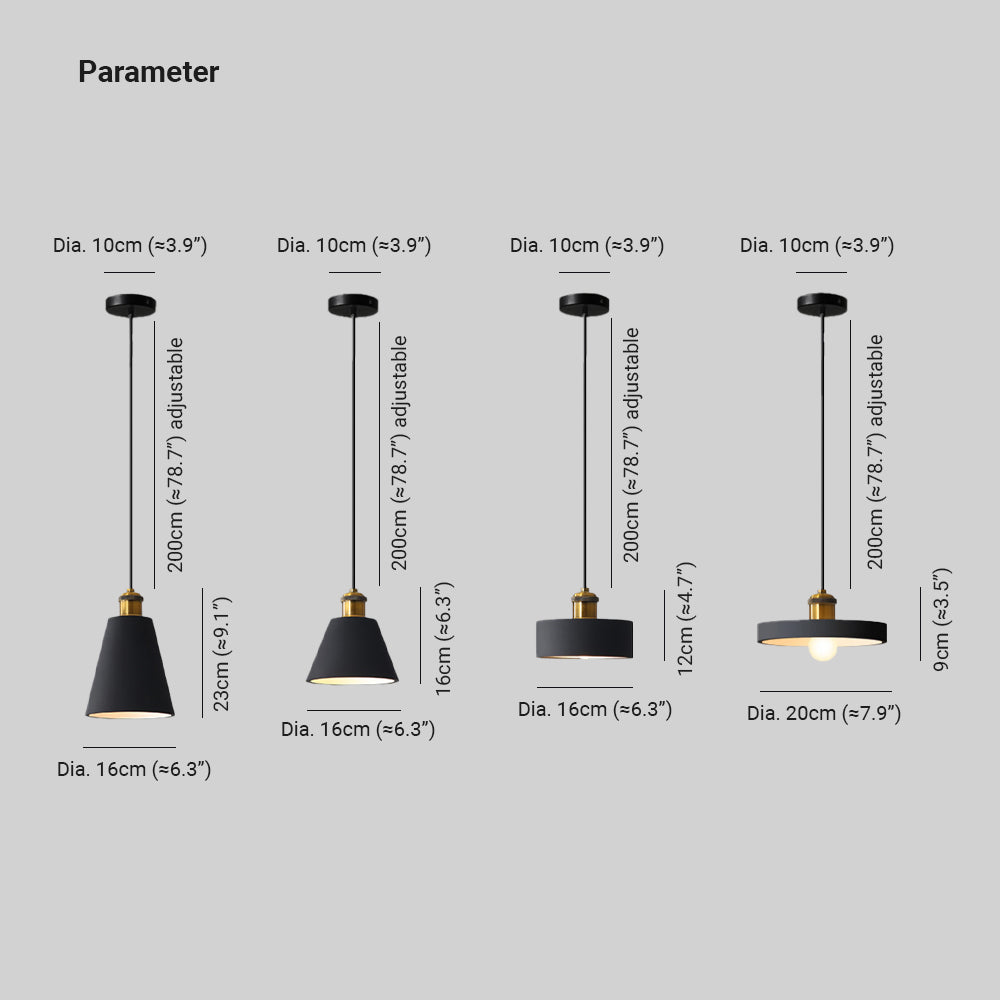 Valentina Modern Creative Industrial Style Pendant Light Living Room - Neutralighting