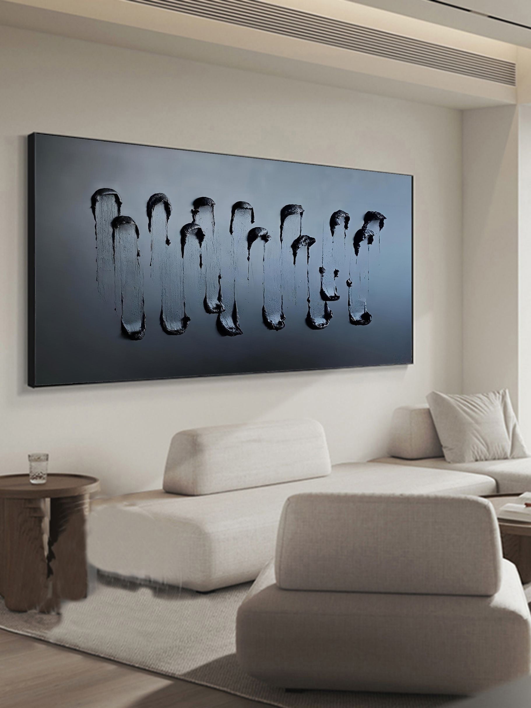 Wall Art Plaster Modern Minimalist Abstract