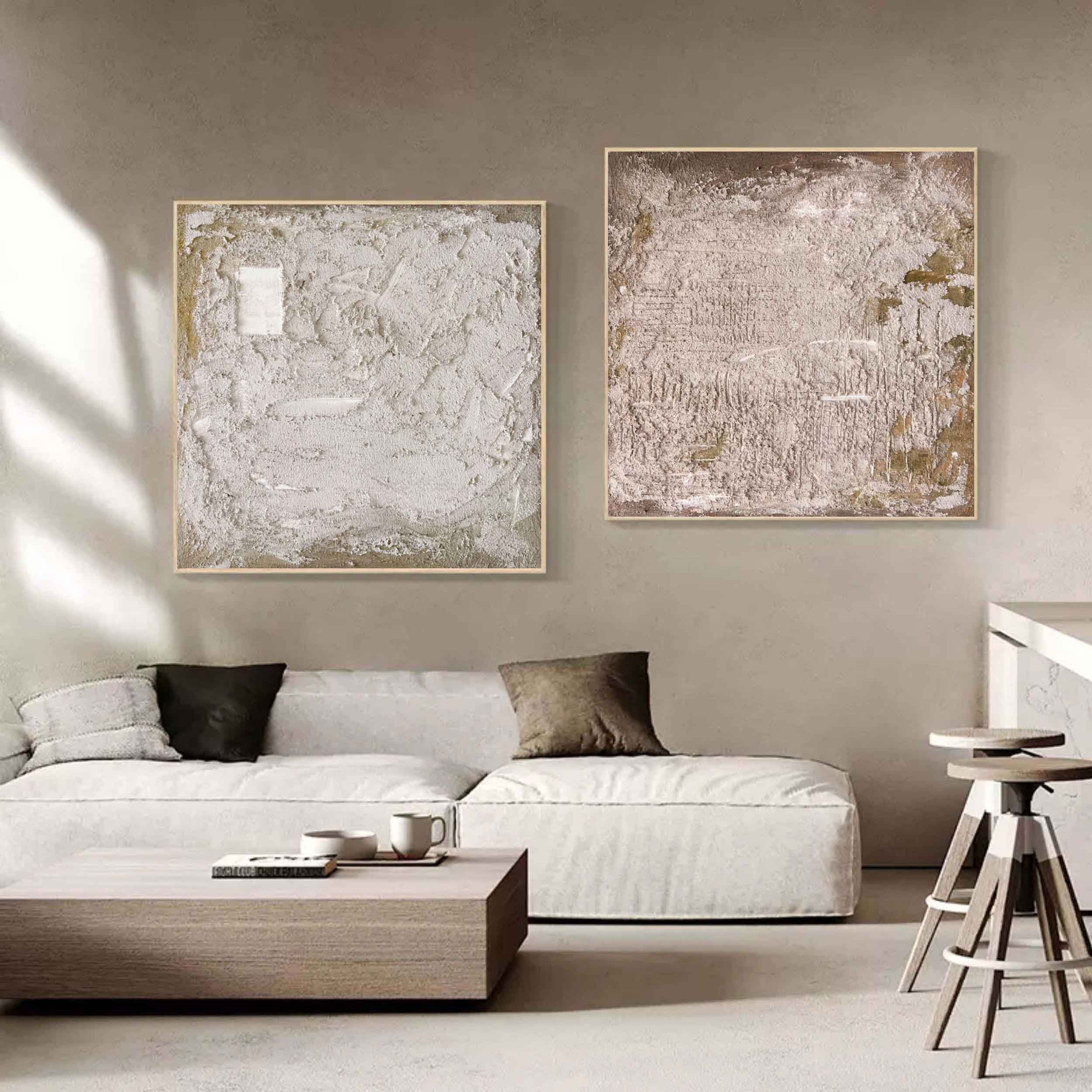 Abstract Painting Set Of 2 SP143 - Neutralighting