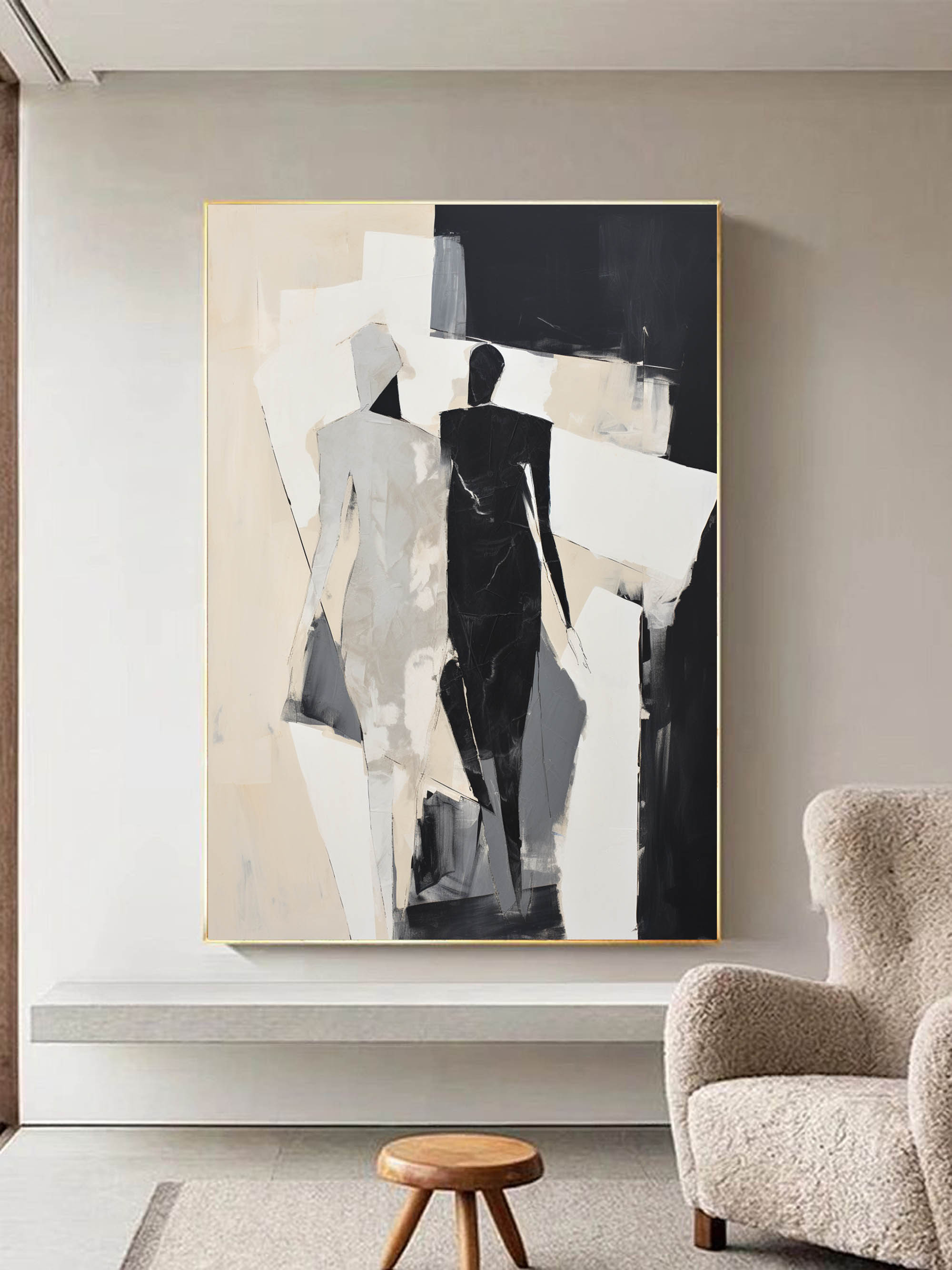 Contemporary Minimalist Art MA026 - Neutralighting