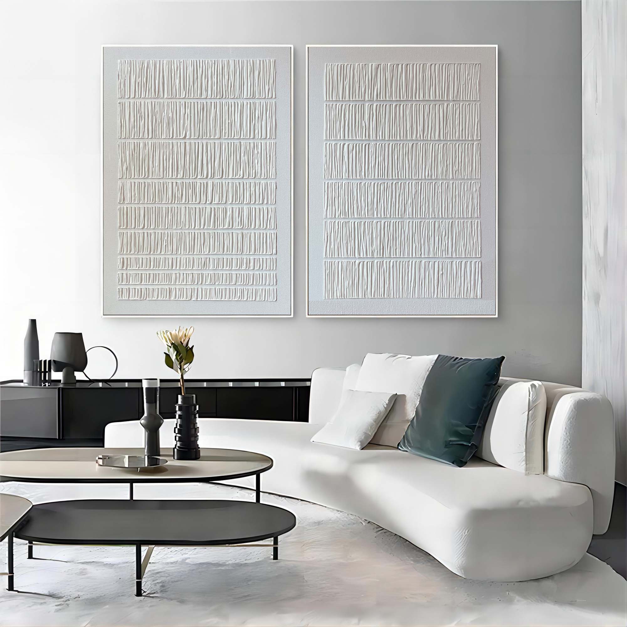 Abstract Painting Set Of 2 SP128 - Neutralighting