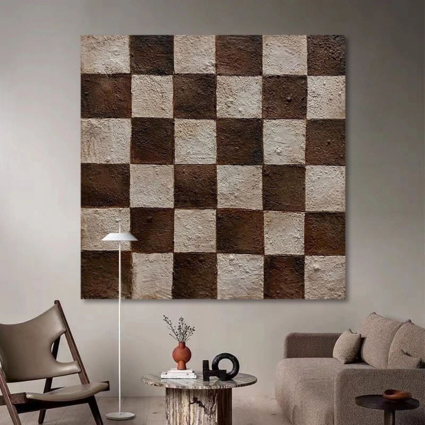 Wall Art Wabi-Sabi Minimalist Relief