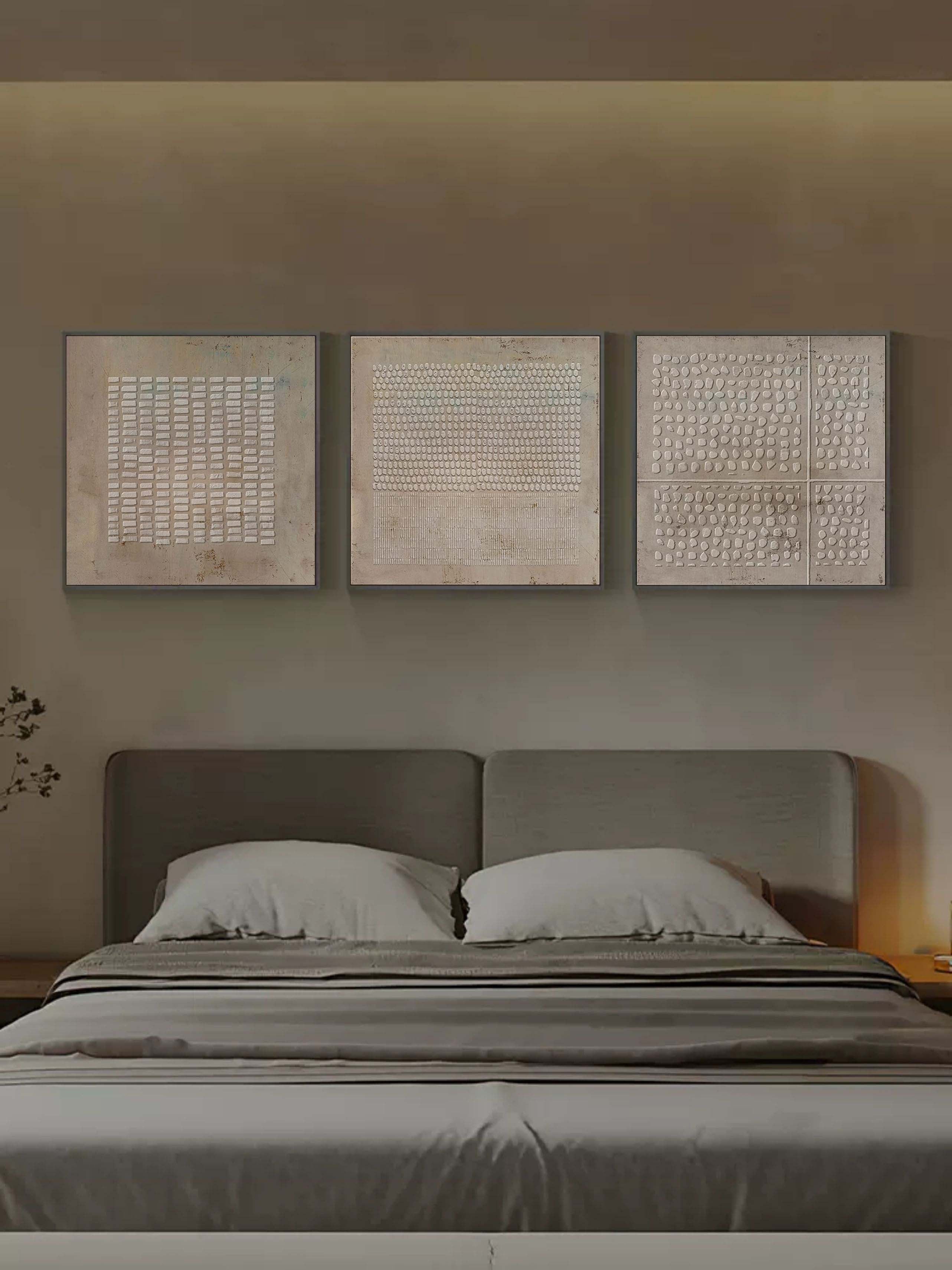 Abstract Painting Set Of 3 #SP061 - Neutralighting