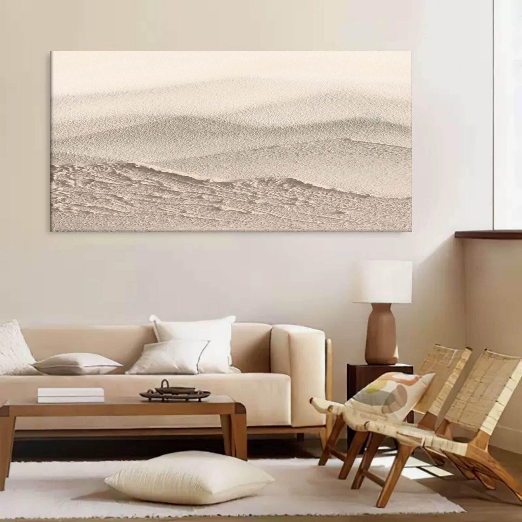 Plaster Art Texture Painting SG218 - Neutralighting
