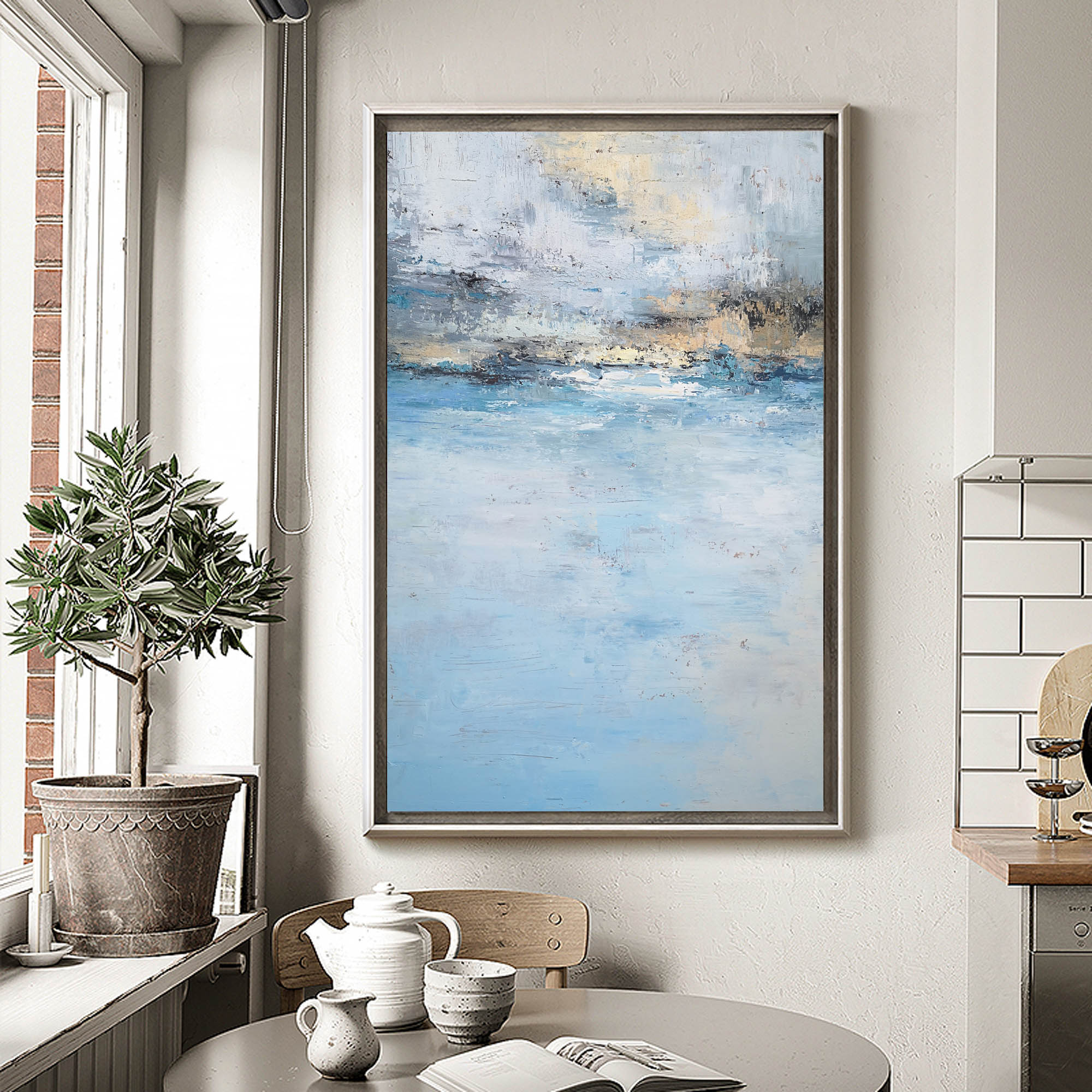 Beach Sunset Painting ABSV08 - Neutralighting