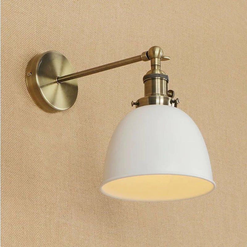 Epoch Hanging Wall Lamp Retro/Vintage, Metal/LED, Black/White/Gray, Bedroom - Neutralighting