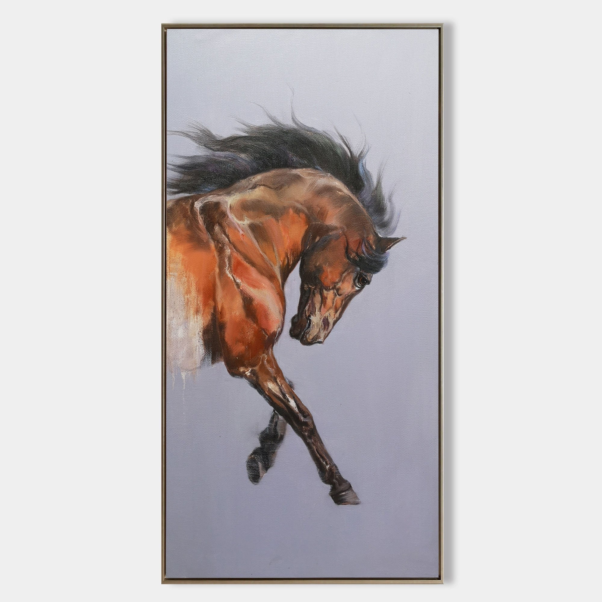 Brown Horse Painting ANH16 - Neutralighting