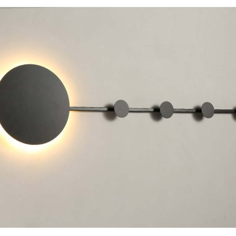 Arisha LED Porch Wall Hanging Coat Rack Creative Wall Lamp - Neutralighting