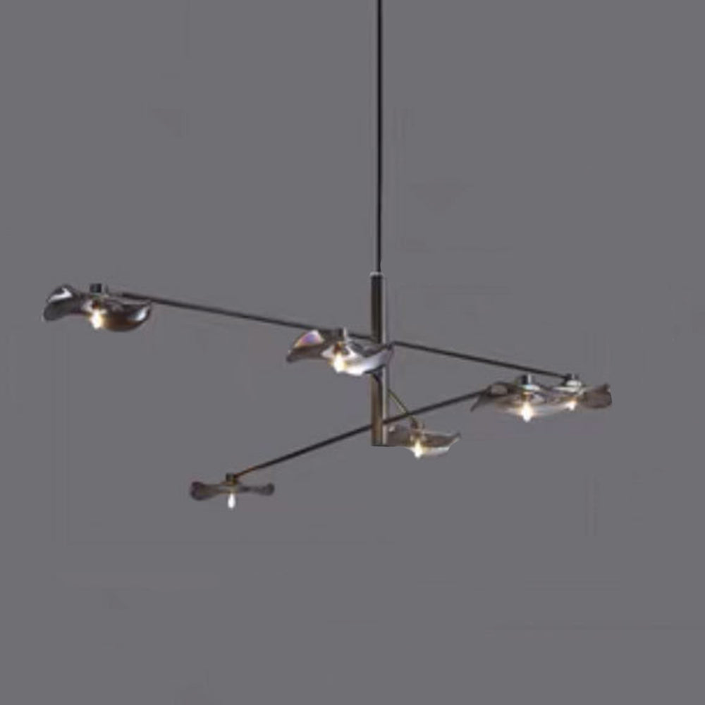 Arisha Modern Branch Metal Pendant Light, Clear/Multicolor - Neutralighting