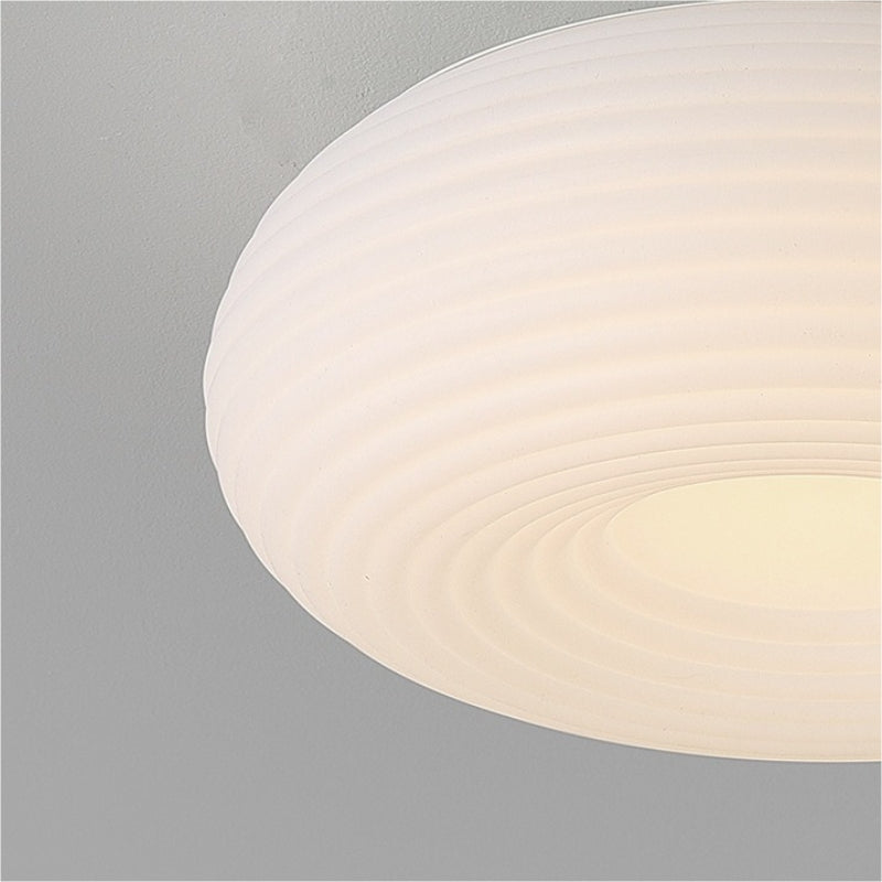 Arisha Flush Mount Ceiling Light Modern, Metal/Acrylic, White, Bedroom - Neutralighting