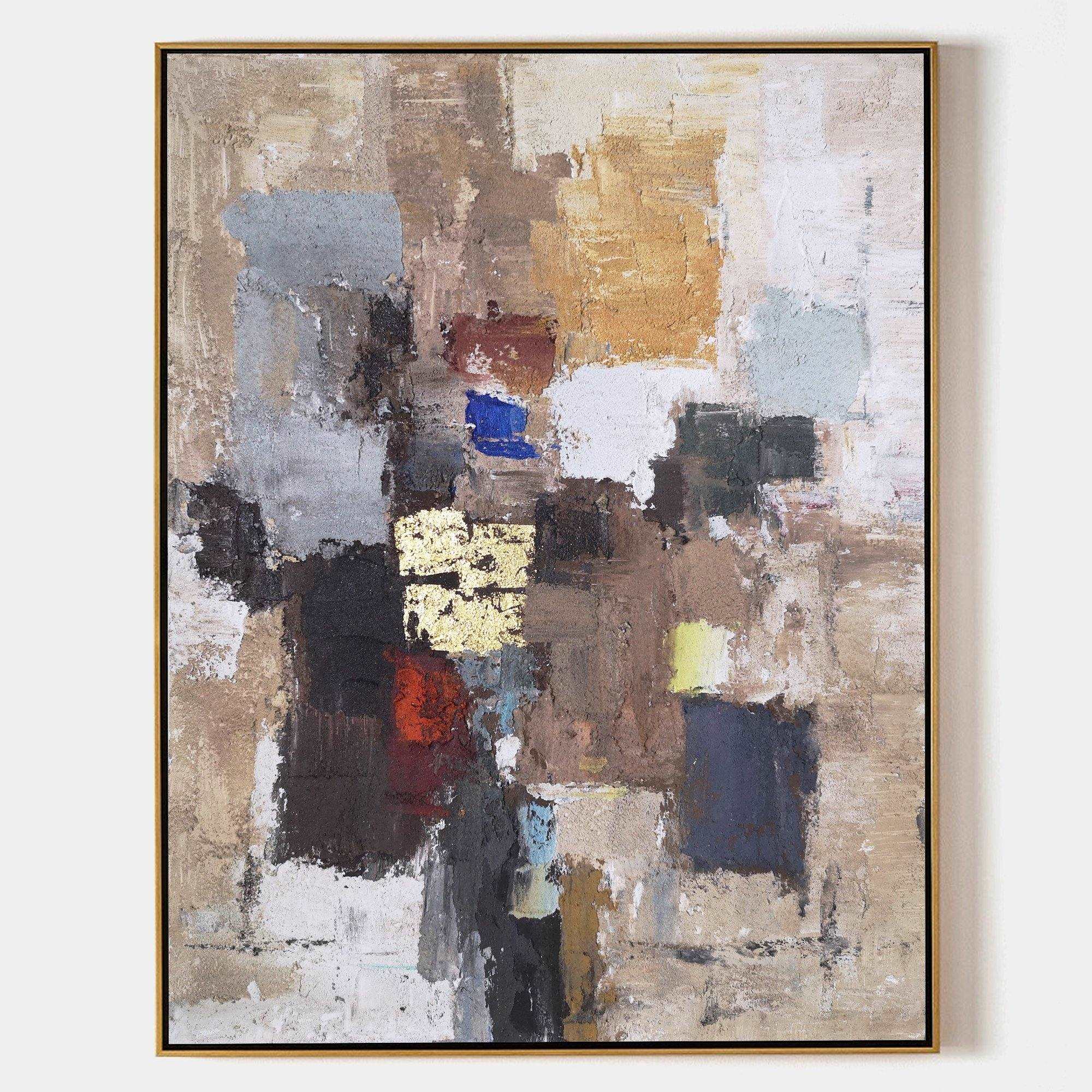 Abstract Geometric Painting