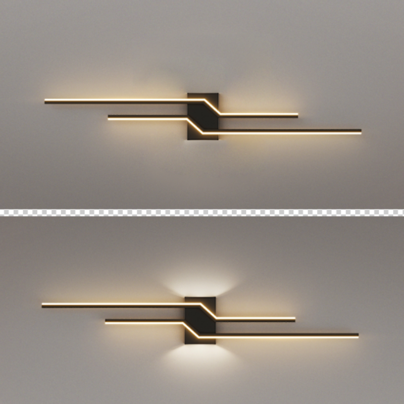 Arisha Minimalist Linear Metal Vanity Wall Light - Neutralighting
