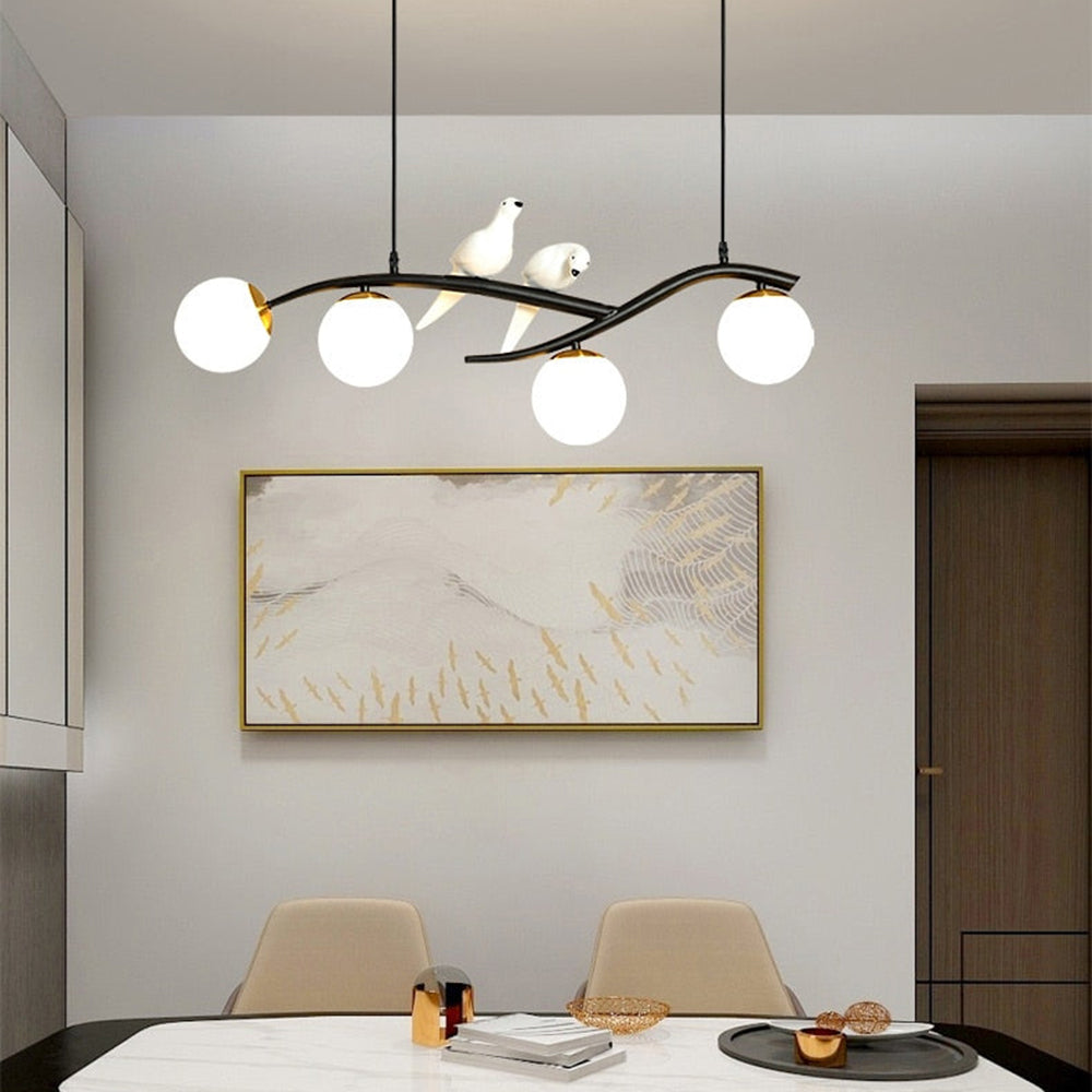 Arisha Mondern Bird Pendant Light, 2 Colour - Neutralighting