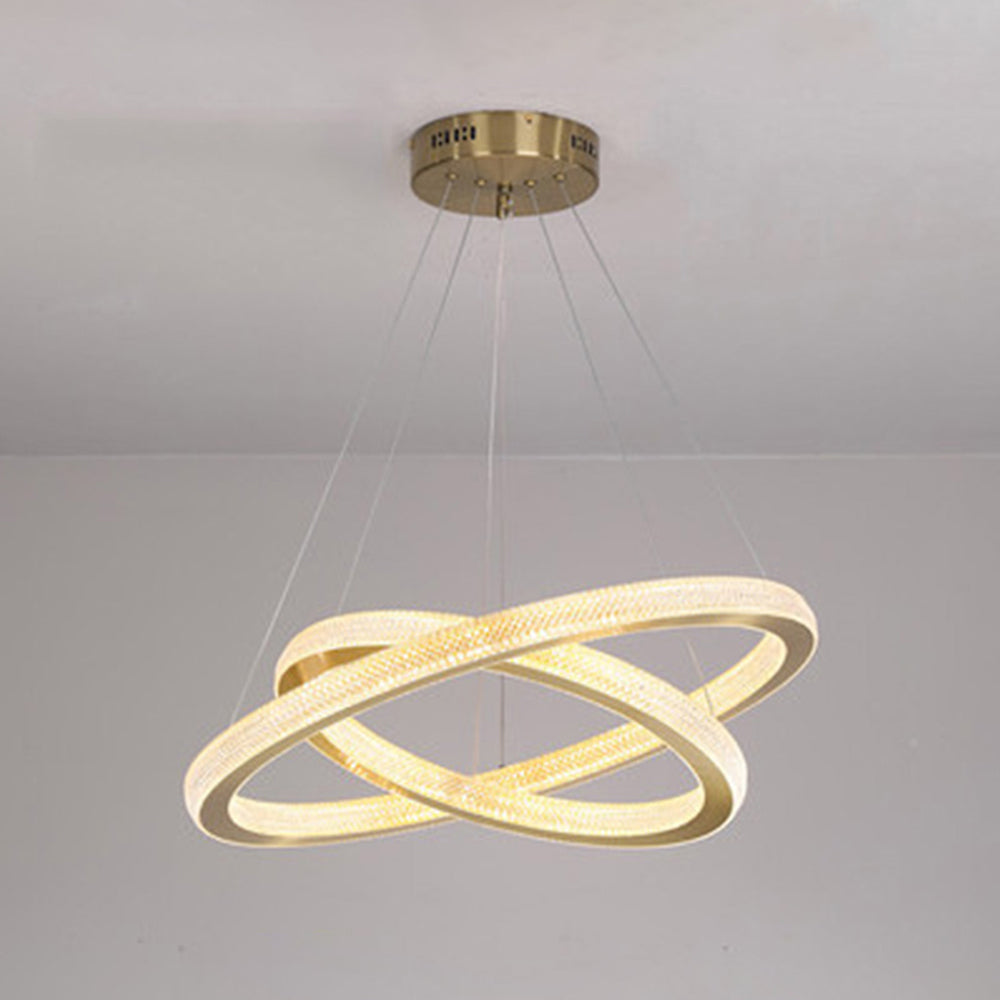 Kristy Contemporary Gold Luxury Ring Pendant Light - Neutralighting