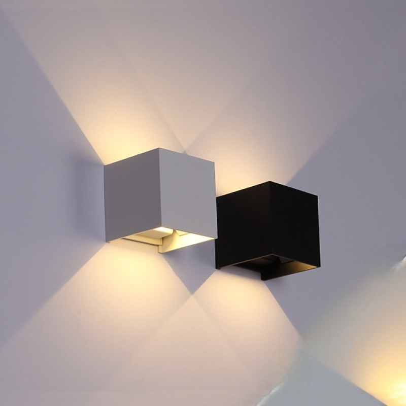 Nexu Modern Adjustable Square Outdoor Wall Lamp LED - Neutralighting