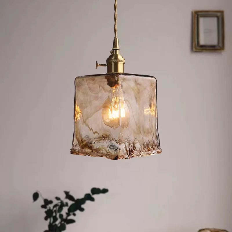 Zina Pendant Light Glass&Brass - Neutralighting