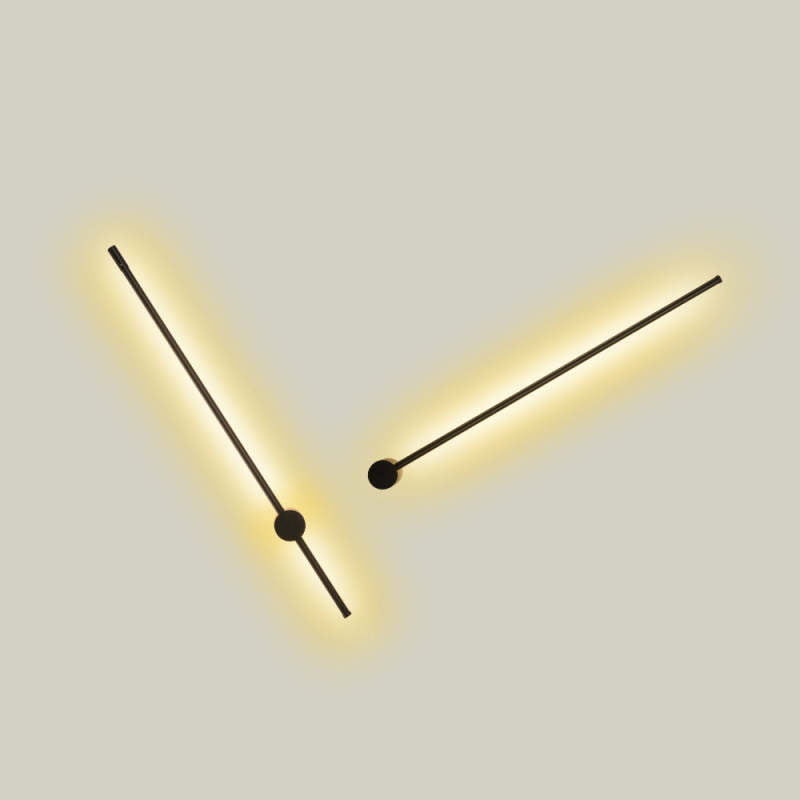 Arisha Modern Minimalist LED Wall Reading Lamp, Black - Neutralighting