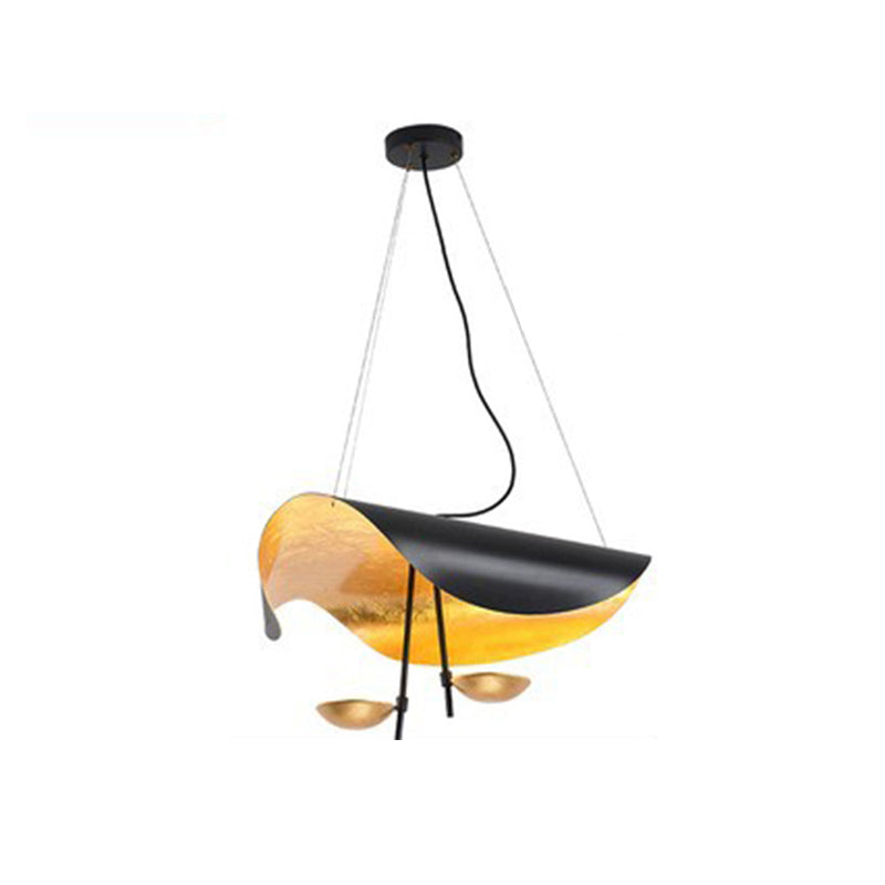 Airsha Pendant Light 3 Colour, Gold Foil Pendant Lights - Neutralighting