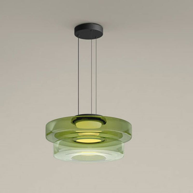 Jojo Glass Pendant Light Multi-tiered Structure - Neutralighting