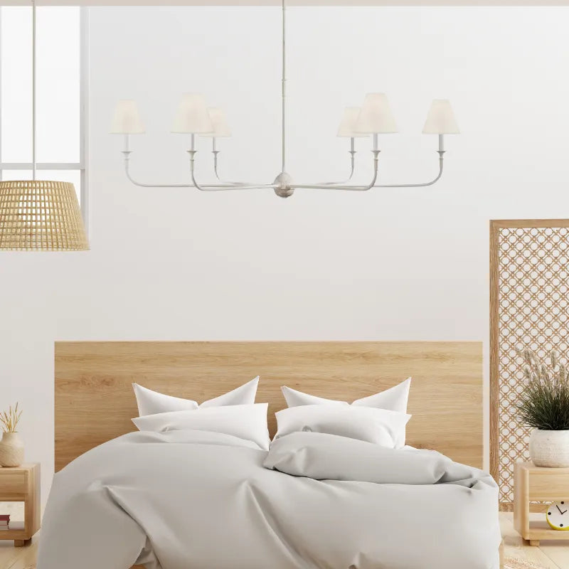 Silva Vintage Retro Metal Elegant Chandeliers Living Room - Neutralighting