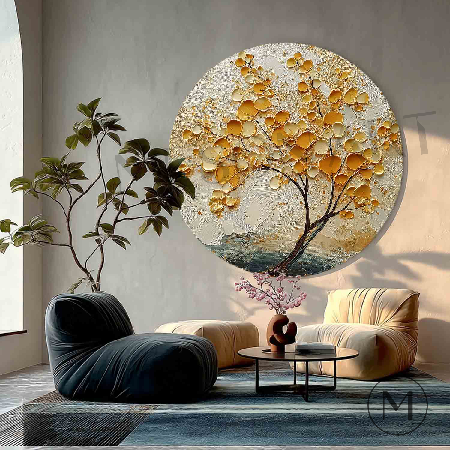 Round Wall Art RWA006 - Neutralighting