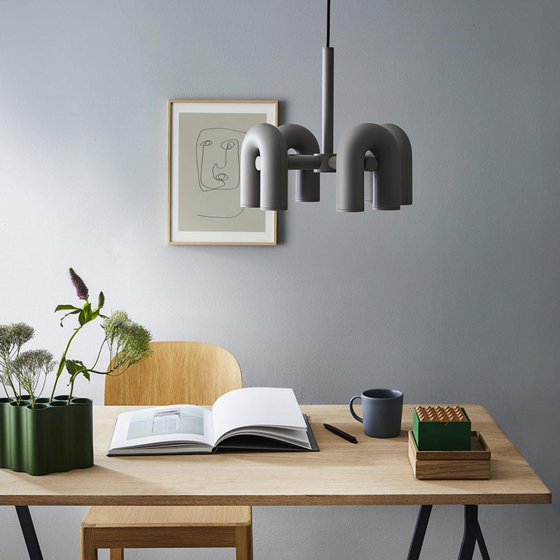Arisha Modern Pendant Light Linear with 3 U-Shaped Light - Neutralighting
