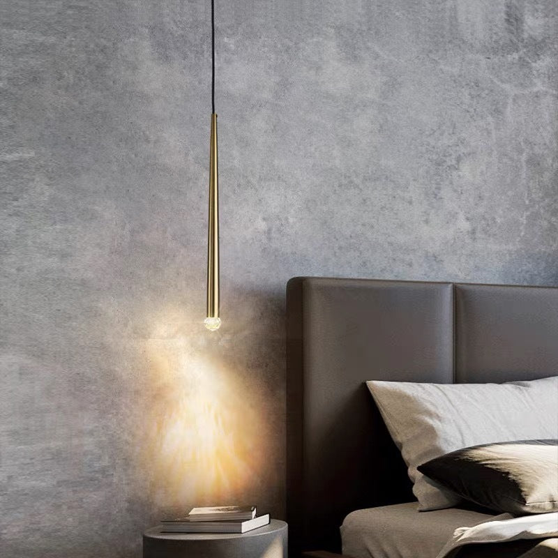 Arisha Pendant Light Linear Modern, Gold, Living Rooms - Neutralighting