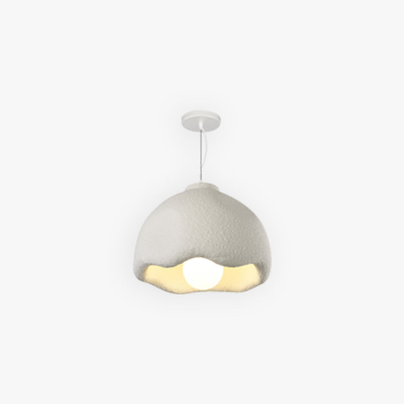 Avi Flower Shape Pendant Light, White, Living Room, Bedroom - Neutralighting