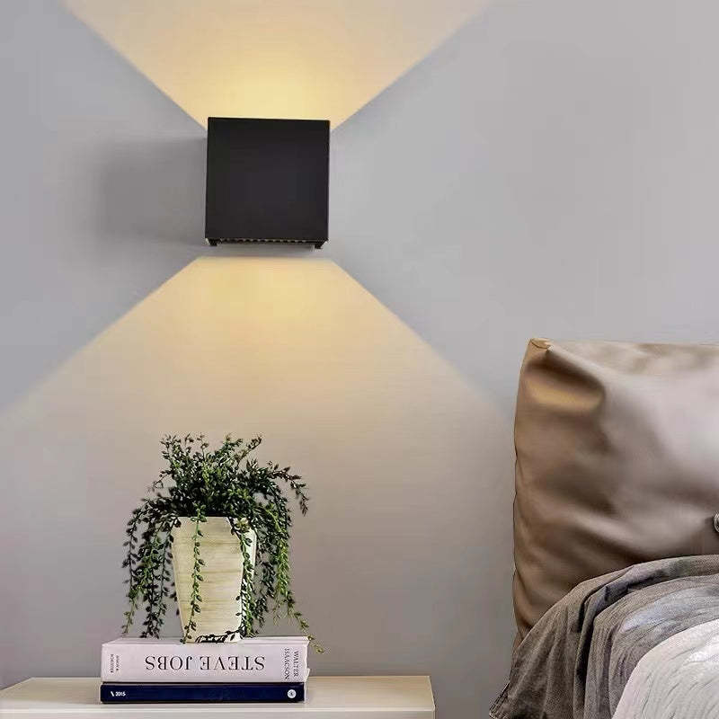 Nexu Modern Adjustable Square Outdoor Wall Lamp LED - Neutralighting
