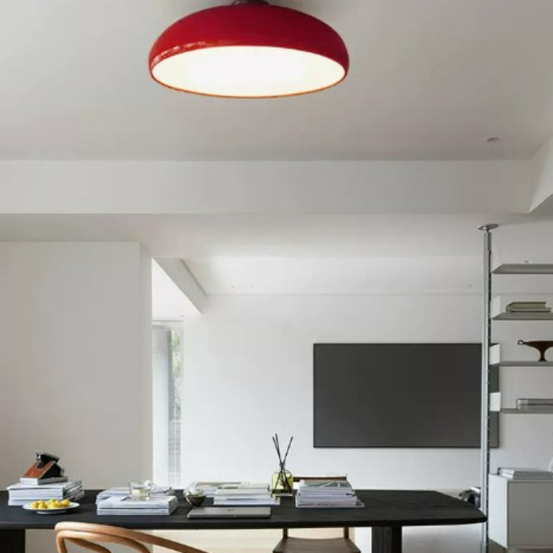 Valentina Vintage LED Flush Mount Ceiling Light Metal Bedroom/Living Room - Neutralighting